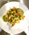 Spicy red Thai chicken curry